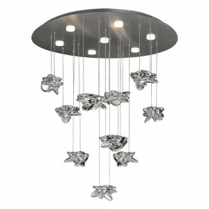 Подвесная светодиодная люстра Mantra Nido 5900 MANTRA ДИЗАЙНЕРСКИЕ, NIDO 088317 Хром