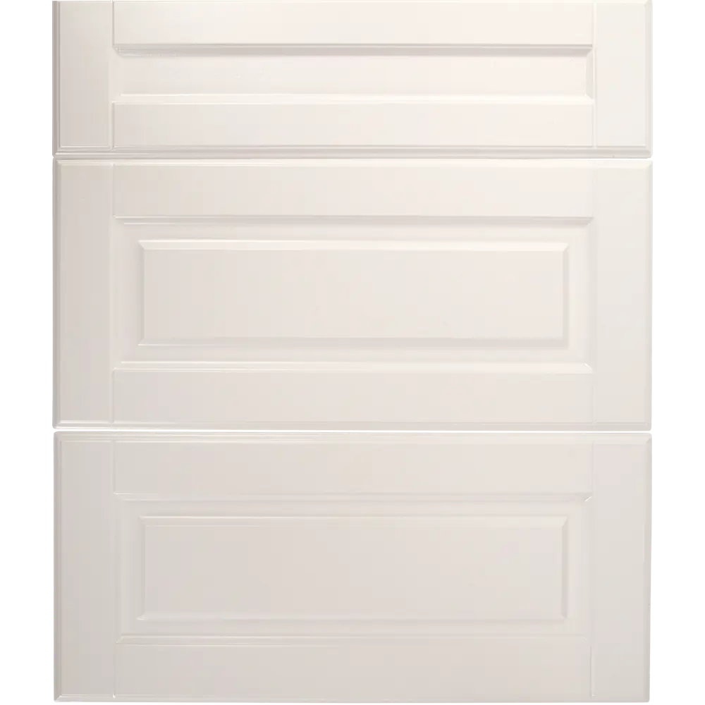 Дверь для шкафа Delinia «Леда белая» 80x27 см, МДФ, цвет белый, 3 шт. 82364617 STLM-2116246