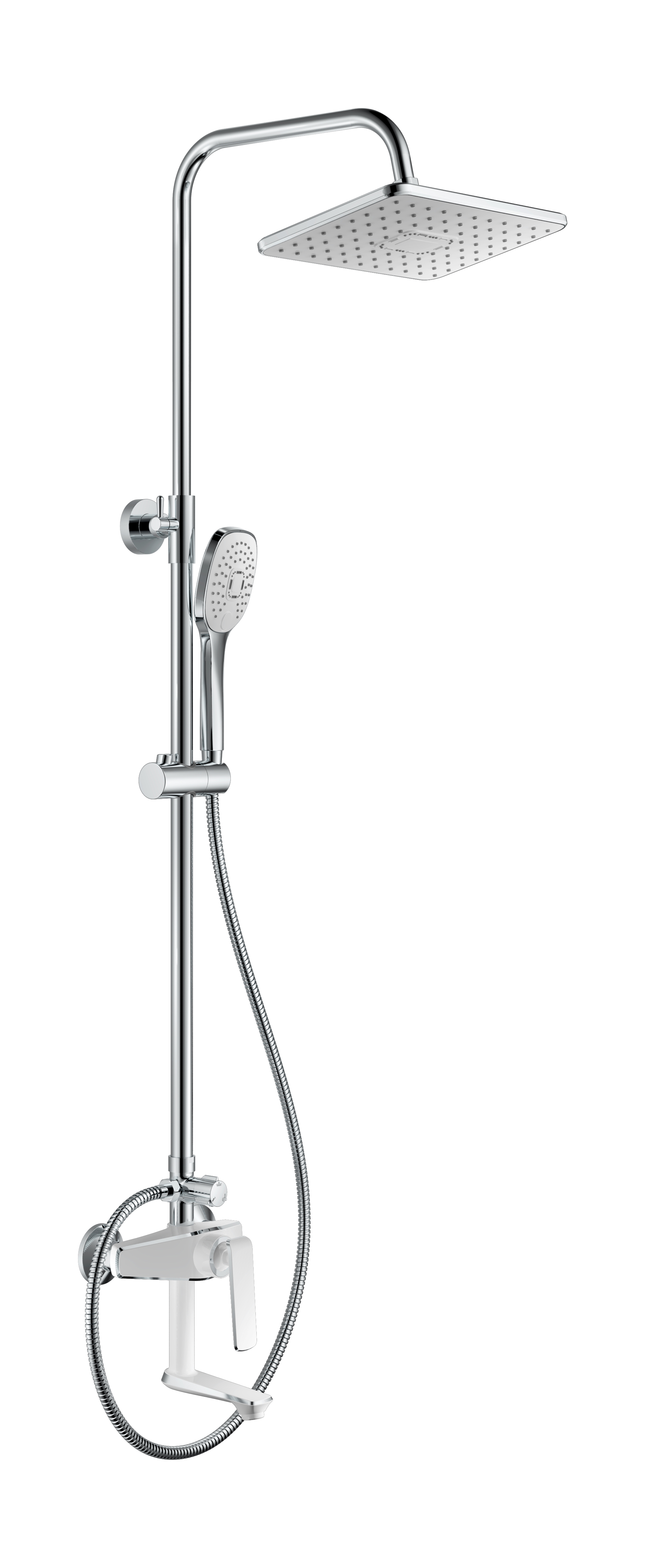 HB24548-8 Душевая система , белый Haiba  - Вид №1