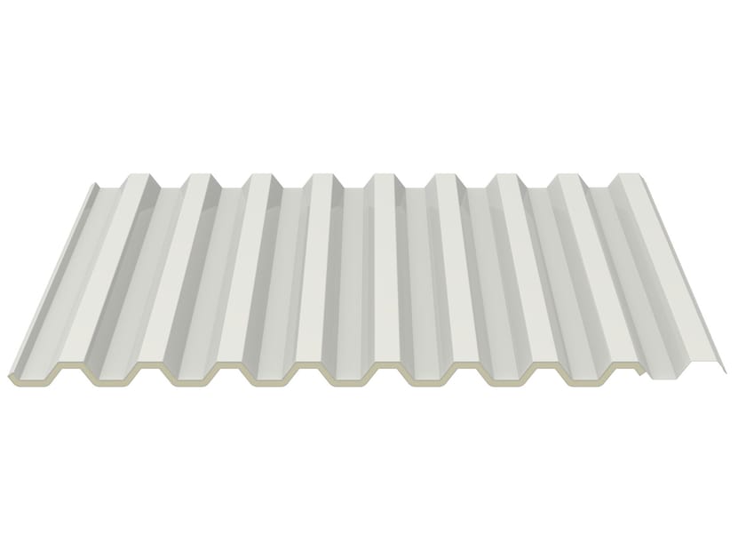 Изолированный лист с гофрированным профилем ISOPAN IG 28 ARCH-00107765