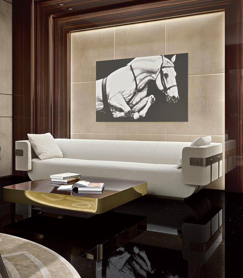 Longhi 3-х местный кожаный диван Loveluxe 2019 – rhythm collection sun-id-1443884 - Вид №5