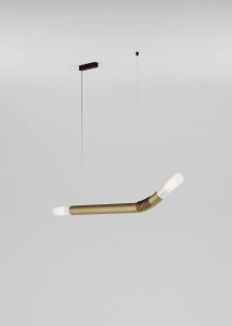 Стеклянный светодиодный подвесной светильник с регулируемой яркостью