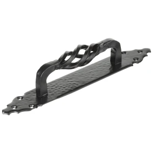 Ручка-скоба дверная 104 Amig 6491, цвет чёрный