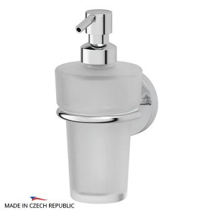 Держатель с матовым дозатором 250 мл Ellux ELEGANCE ELE 006-C04