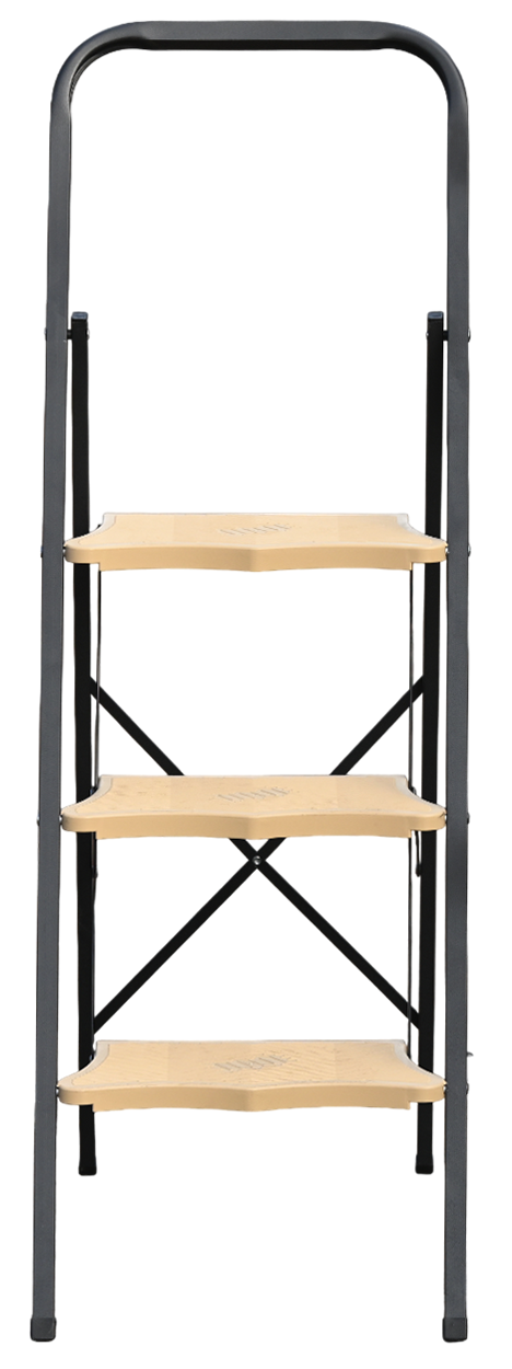 Стремянка c широкими пластиковыми ступенями MKP 803 ALUMET  - Вид №2