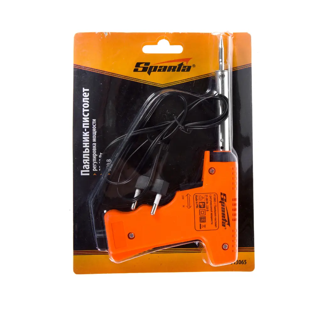 Паяльник-пистолет с регулятором мощности 25-80 Вт Sparta STLM-2062194 - Вид №4