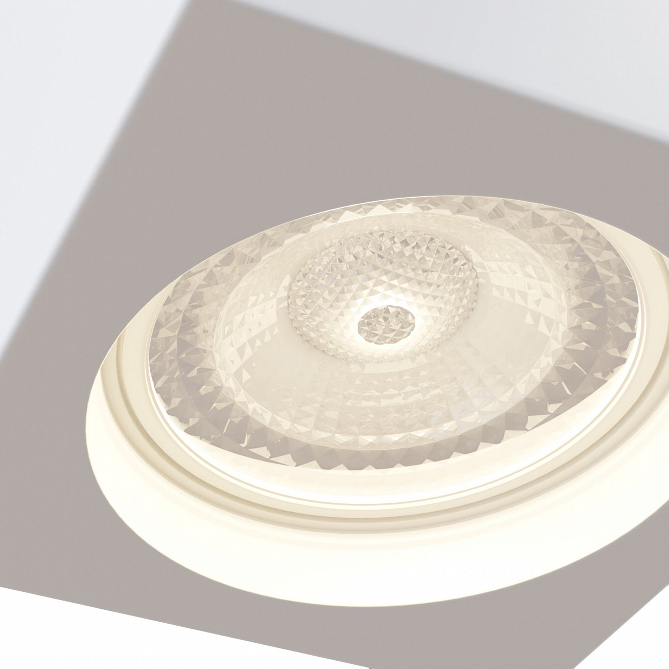 Спот потолочный с гипсовым плафоном 11х7х7 см белый Conik Gyps C005CW-01W TECHNICAL CEILING & WALL 00-3956995 Белый  - Вид №2