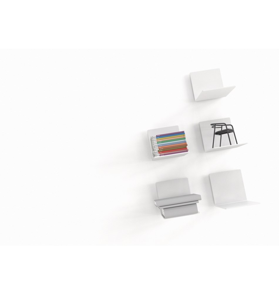 FROST Полка 4020 15x15x15cм » белая Алюминий Белый U4020-W  - Вид №4