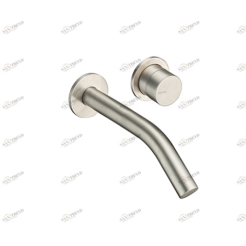 CRISX259 Смеситель для раковины LARGE, настенный, внешние части для CRICS200 (правая сторона) - CRICS201 (левая сторона) со сливом Up & Down 1 "1/4 Cristina Rubinetterie 