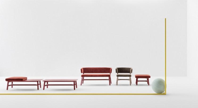 Billiani Пуф из бука Croissant 592 - Вид №1