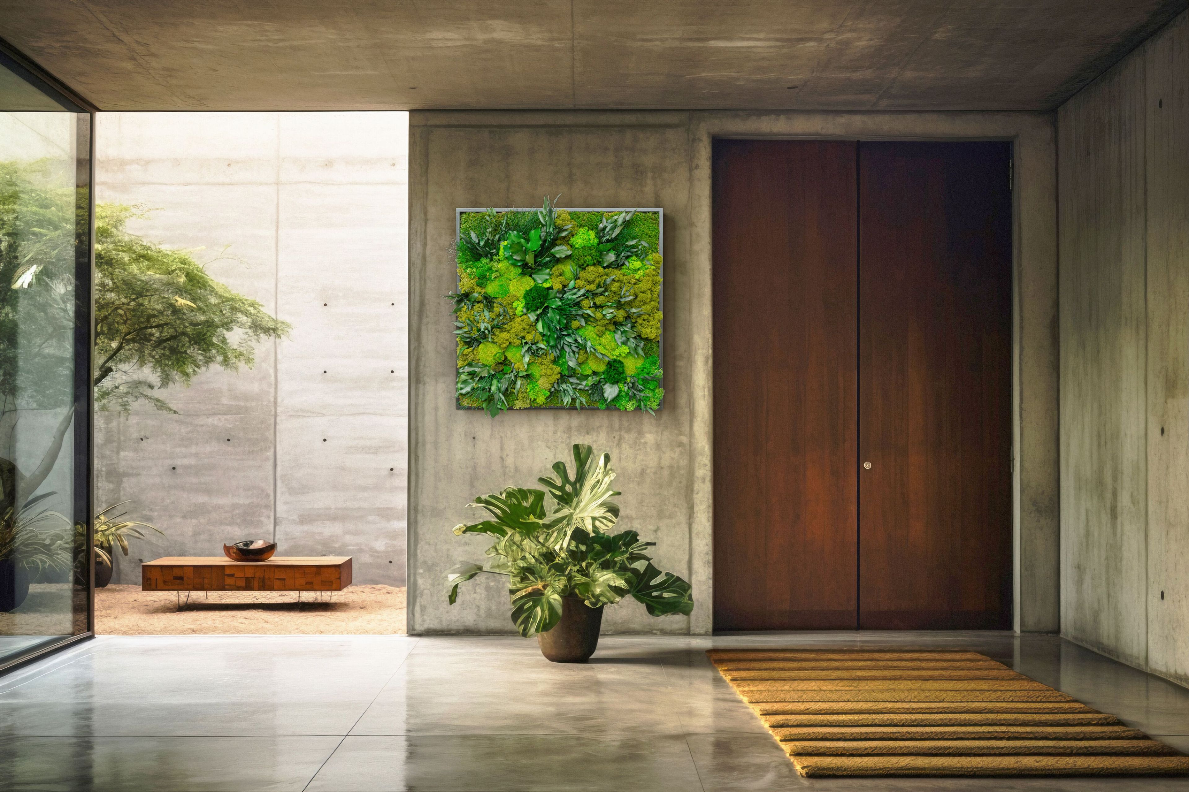 Растительная картина в лишайниках Tecsound PureKustik ARCH-00093539 - Вид №1