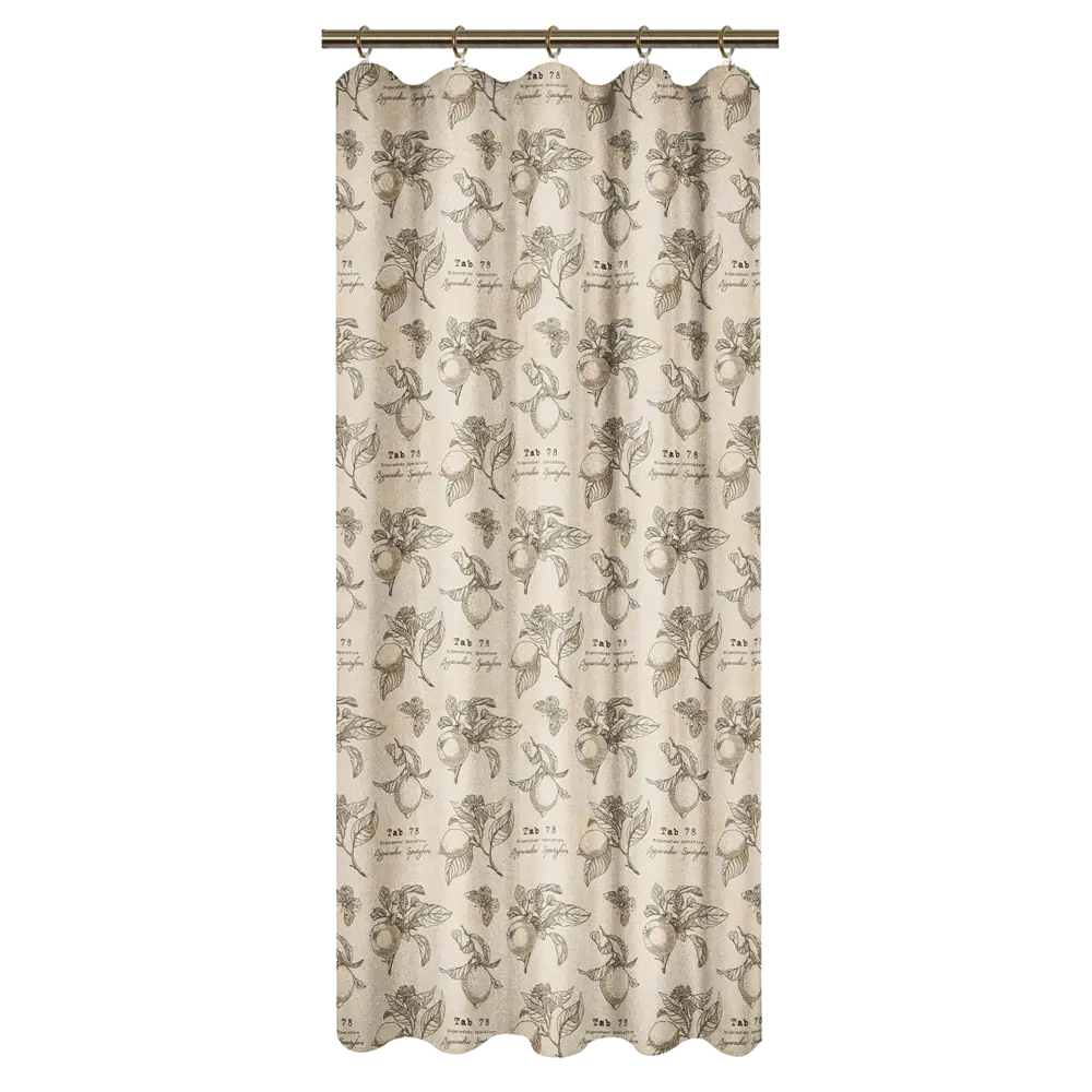 LINEN WAY Штора кухонная «Лимонная фрезия» с лентой 145×180 см 82709342 STLM-0034588 - Вид №2