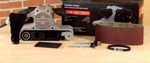 Ленточная шлифмашина Интерскол ЛШМ-100/1200Э
