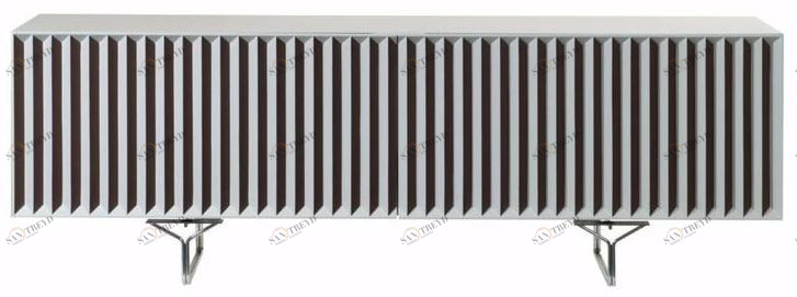 Roche Bobois Буфет из лакированной мдф с копланарными дверцами sun-id-1480585