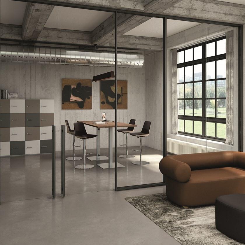 Quadrifoglio Прямоугольный стол для совещаний с системой управления кабелями Greko sun-id-1420513 - Вид №3