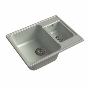 RQ233 бетон Мойка кухонная прямоугольная Raiber