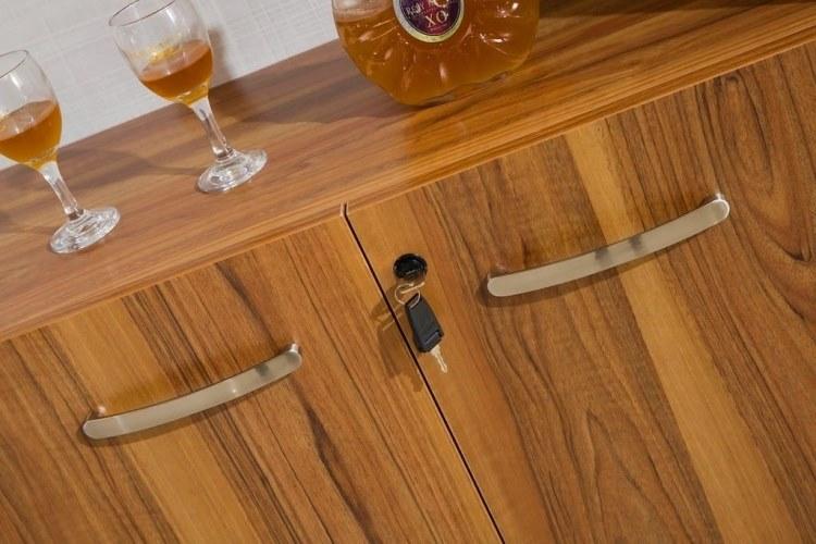 Arrediorg.it® Высокий деревянный офисный блок с распашными дверями Evolutio C408  - Вид №6