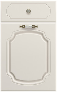 Фасады для кухни Классика Фрезеровка «Классика Романская» Бежевый софт №503