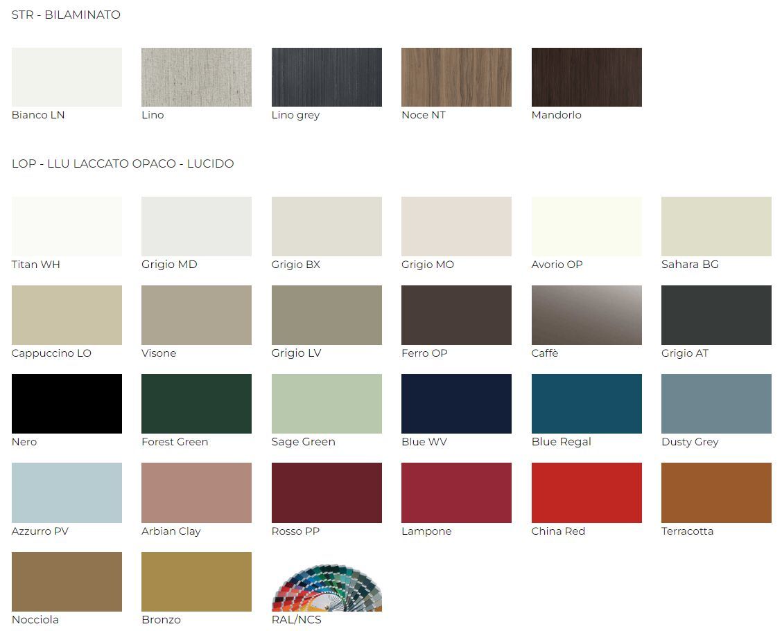 Прикроватная тумбочка с выдвижными ящиками Guzzini & Fontana Wonder ARCH-00030662 - Вид №3