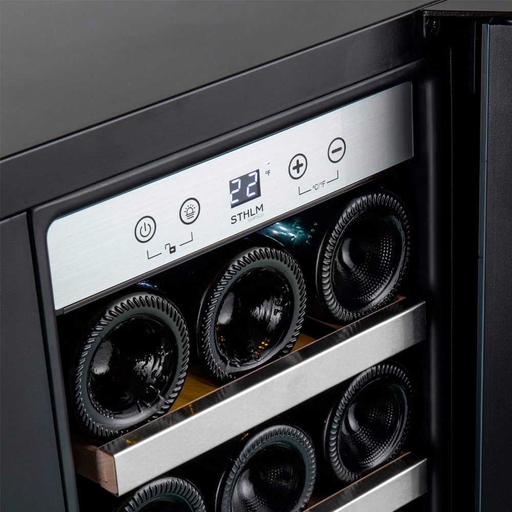 9173365 Винный шкаф Temptech ST2DX60DRB черный STDN-0034828 - Вид №4