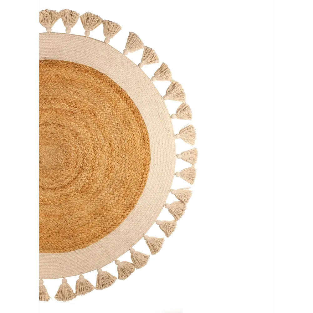 Коврик для ванной Zenfort Sunny 90 см цвет бело-бежевый STLM-2201021 - Вид №1