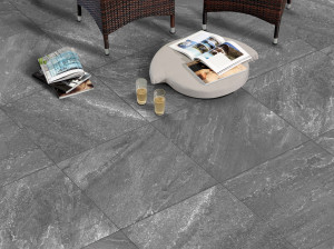 Спеченный каменный пол с эффектом камня