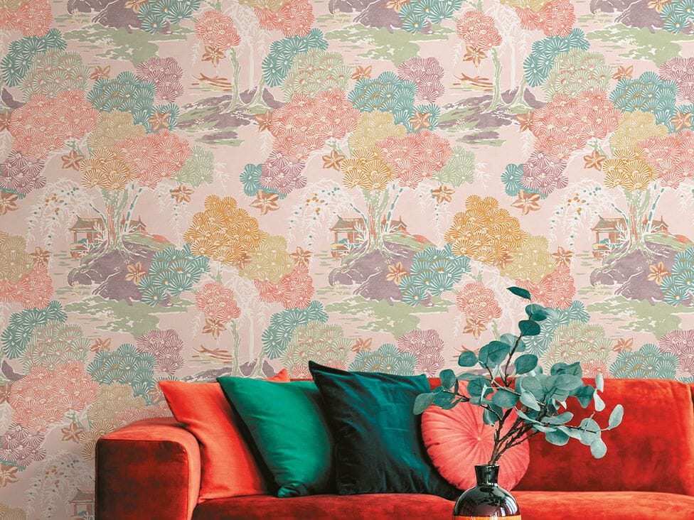 Цветочные узоры нетканые обои Jannelli&Volpi SCALAMANDRÉ ARCH-00054230