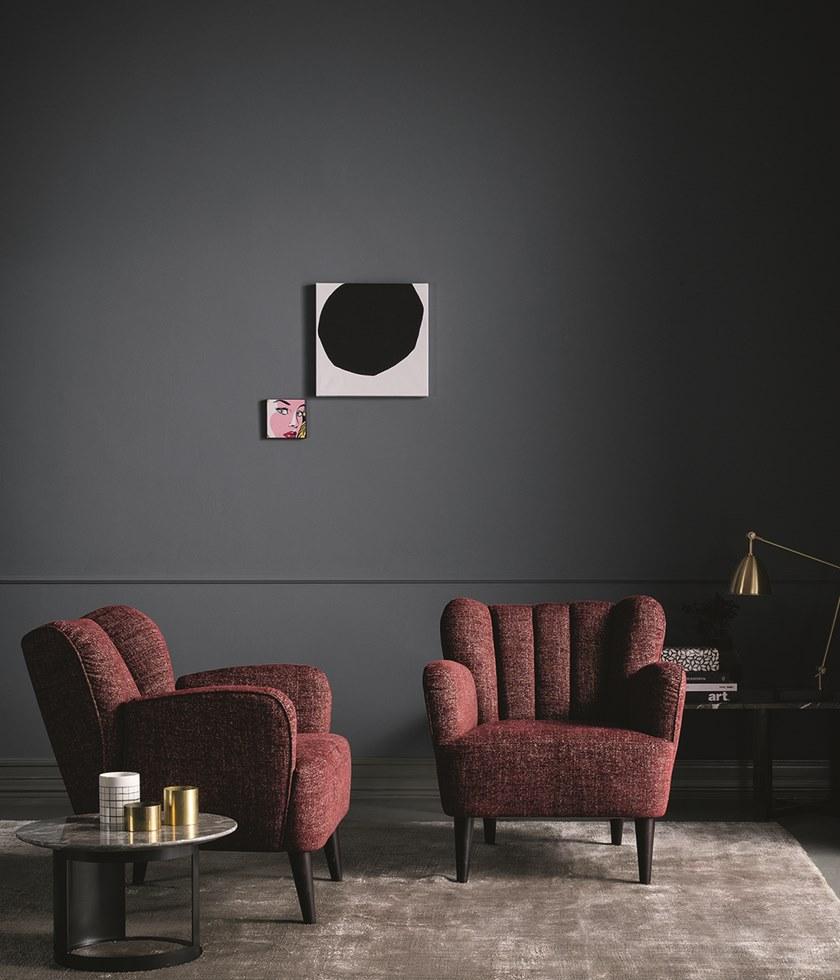 Bodema Кресло из ткани с подлокотниками  Kim001  - Вид №3