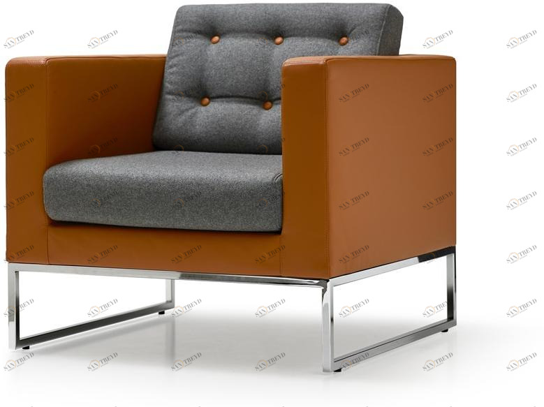 Quinti Sedute Стеганое кресло-санки из ткани с подлокотниками Vogue sun-id-1380027