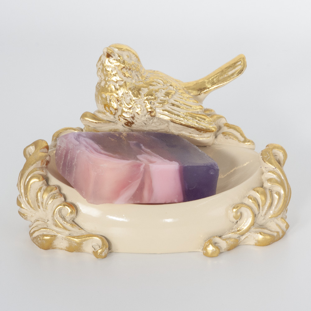 72029 Мыльница Птичка Терра Айвори BOGACHO 4627179655020 - Вид №2