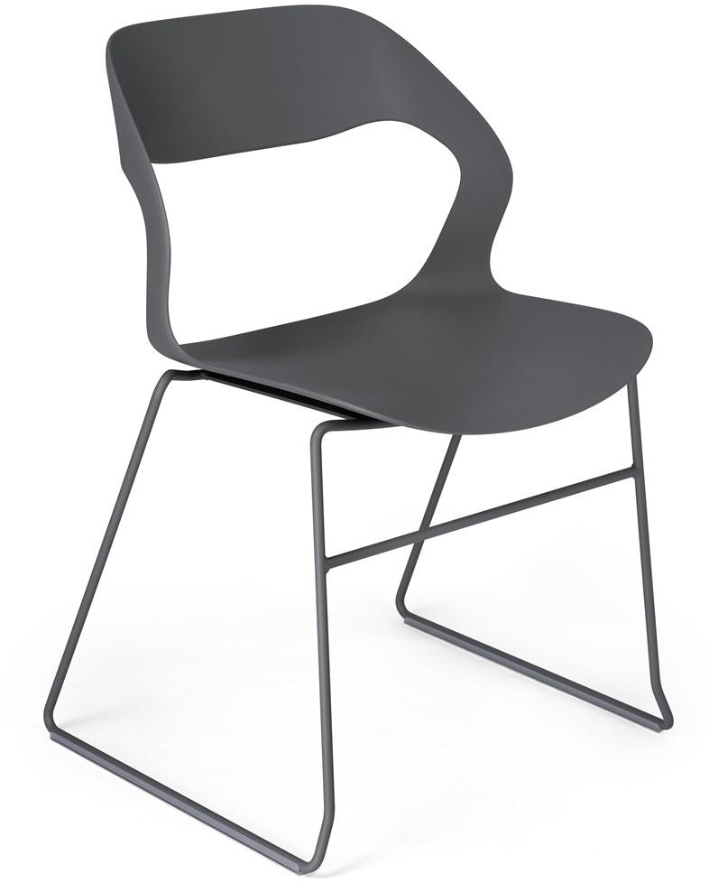 Crassevig Стул для конференций, штабелируемый салазками из полипропилена Mixis sun-id-1357778 - Вид №10