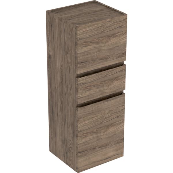 501.922.JR.1 Шкафчик средней высоты Geberit Renova Plan с двумя дверями и одним выдвижным ящиком Geberit 