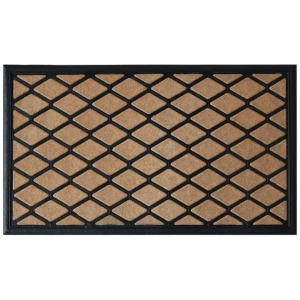 Коврик грязезащитный полиэстер Bali A2 45x75 см цвет бежевый