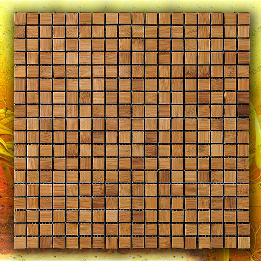 МОЗАИКА ИЗ БАМБУКА BM-12-15 NATURAL BAMBOO BM1215