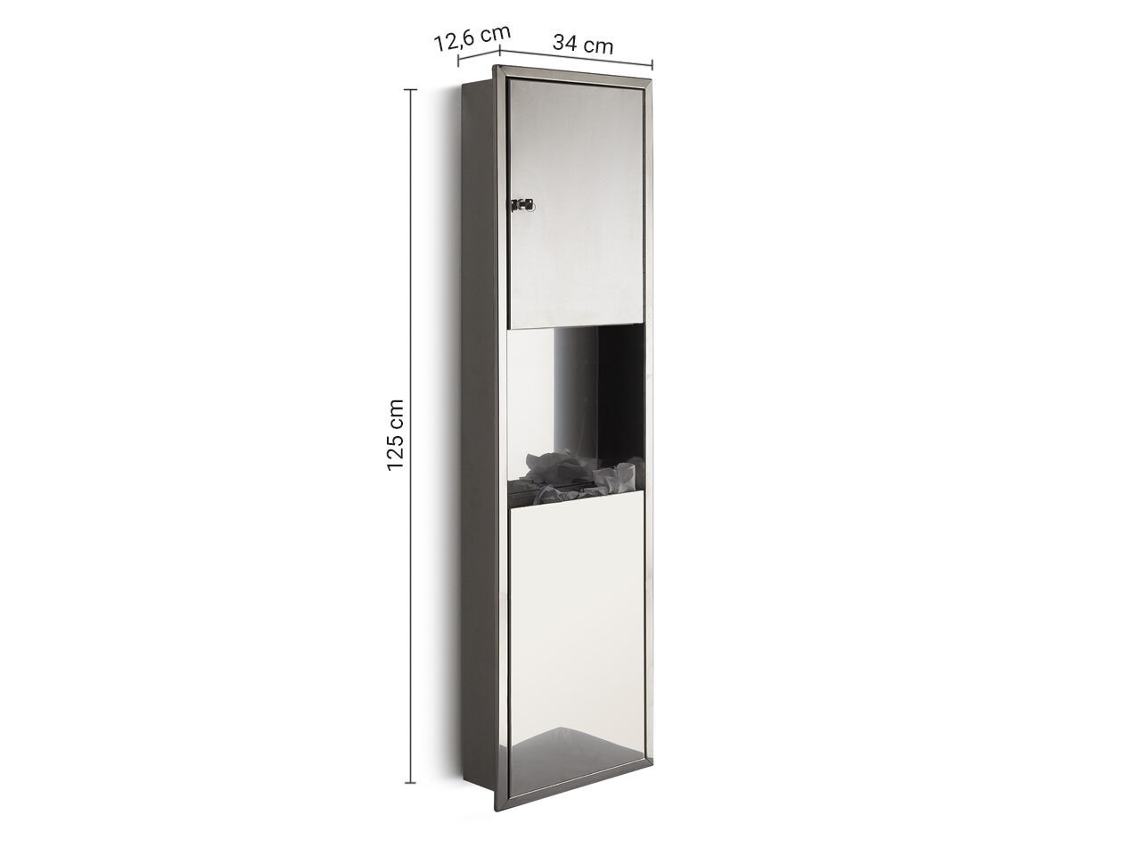 Колонна для ванной из нержавеющей стали GEDY Люкс ARCH-00042452 - Вид №1