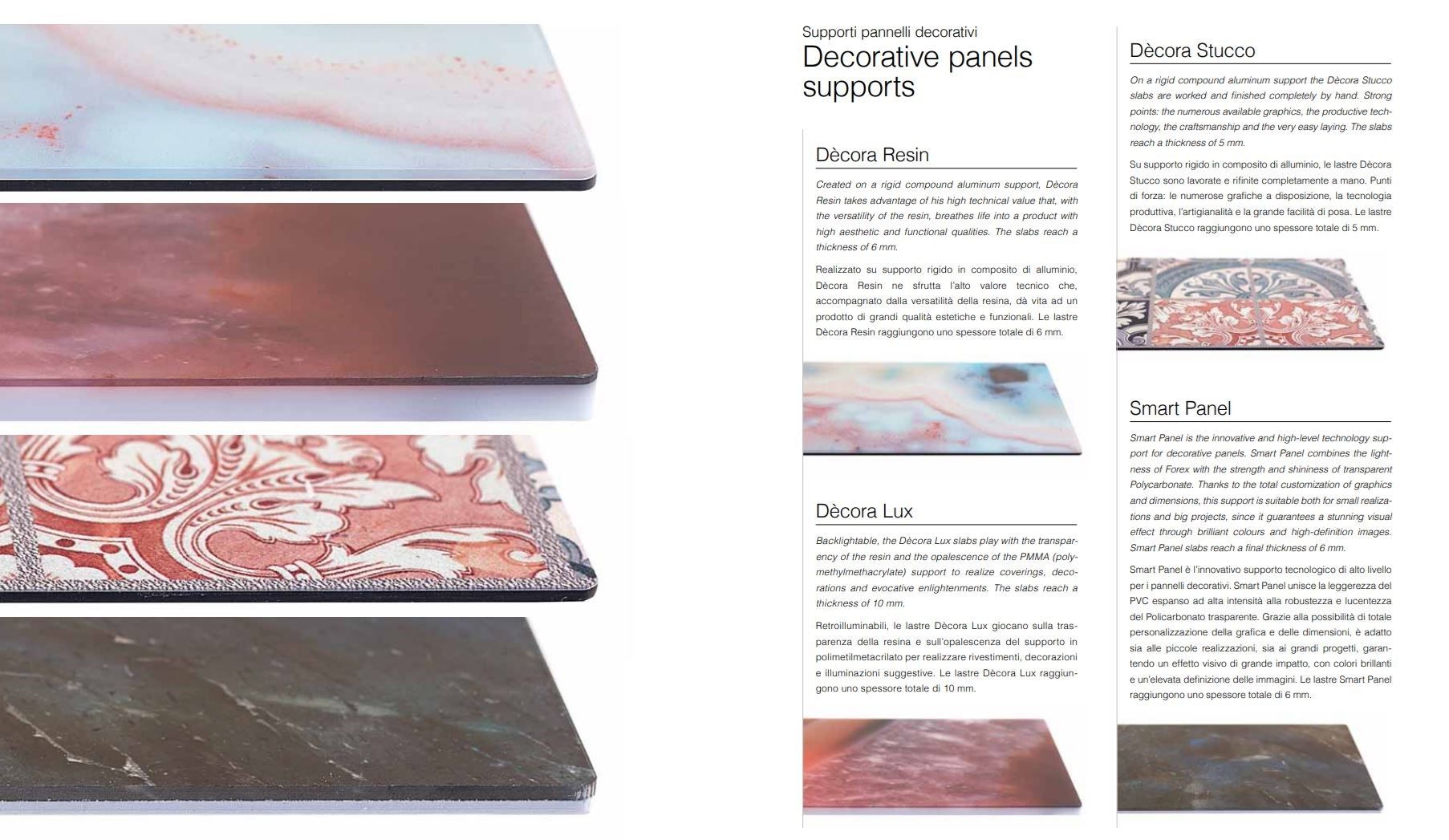 Декоративная панель из алюминия, стекла или ПММА Tecnografica New Surfaces ARCH-00106089 - Вид №2