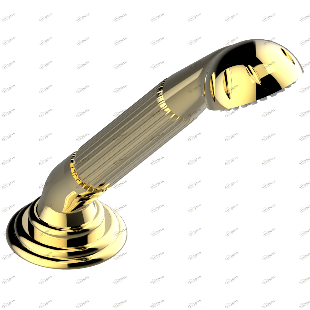 A44-60A Душ ручной устанавливаемый на борту со шлангом и угловым переходником Thg-paris Ellipse Золото A44 60A CAT.F