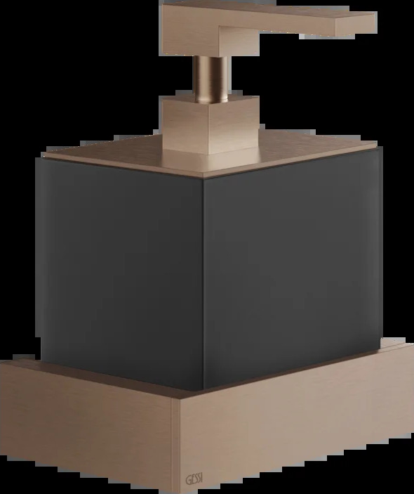 Держатель дозатора мыла 20814 708 Gessi Inverso МЕДНЫЙ МАТОВЫЙ PVD