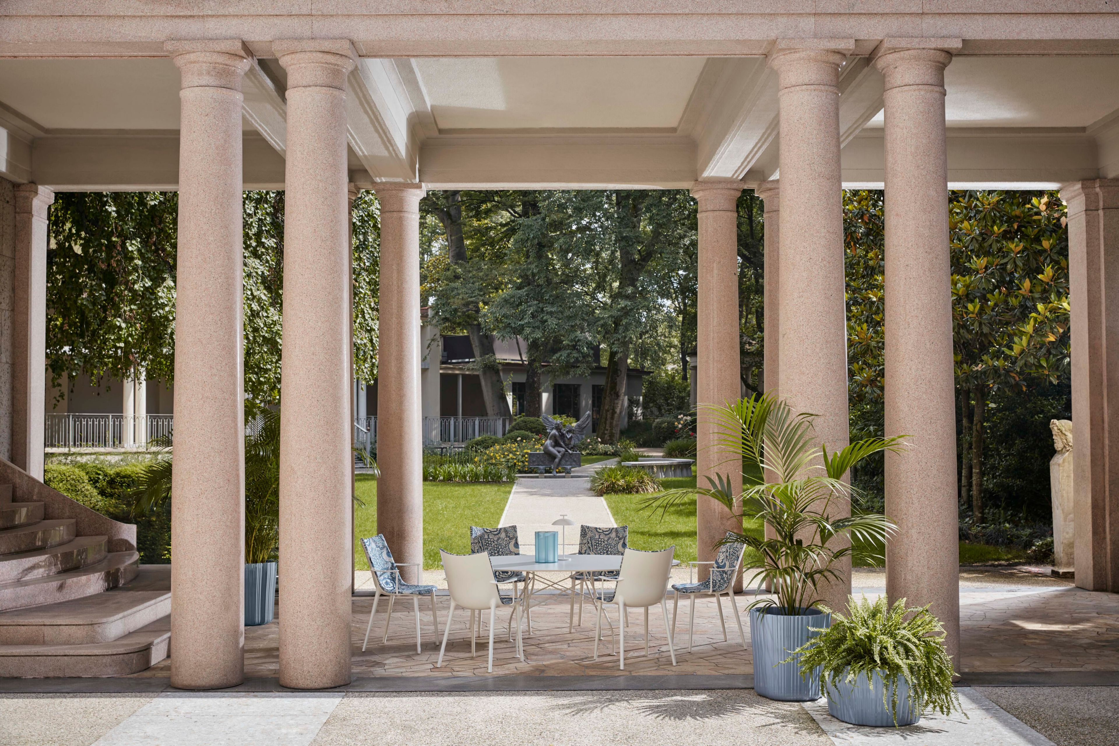 Стул из инженерного пластика с подлокотниками Kartell H. H. H ARCH-00022386 - Вид №7