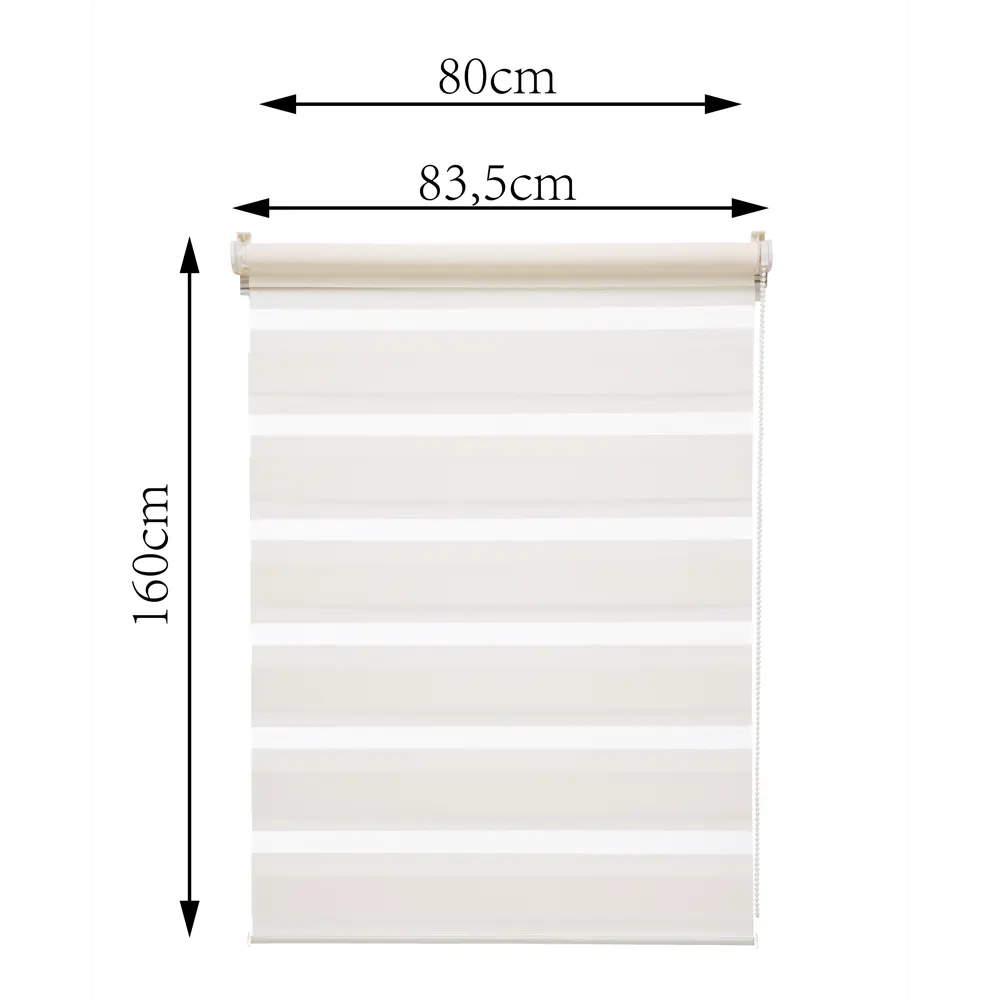 INSPIRE Peter - Рулонная штора день-ночь с экосертификатом 80×160 см 85225675 STLM-0060109 - Вид №2