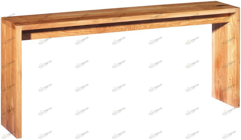 e15 Прямоугольная деревянная консоль  Sb01 