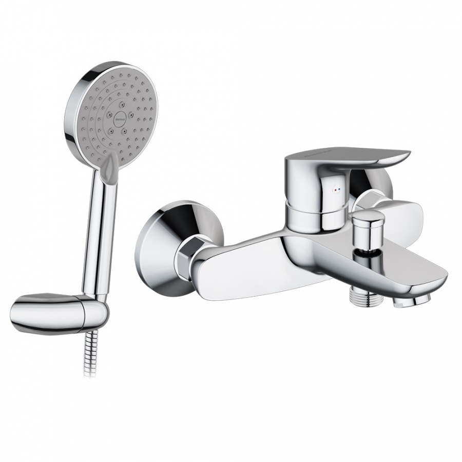 771300000 Набор 2 в 1: смеситель для в/д Origin One 2.0 душ. набор: душ 3ф шланг держ Damixa Origin Bit 