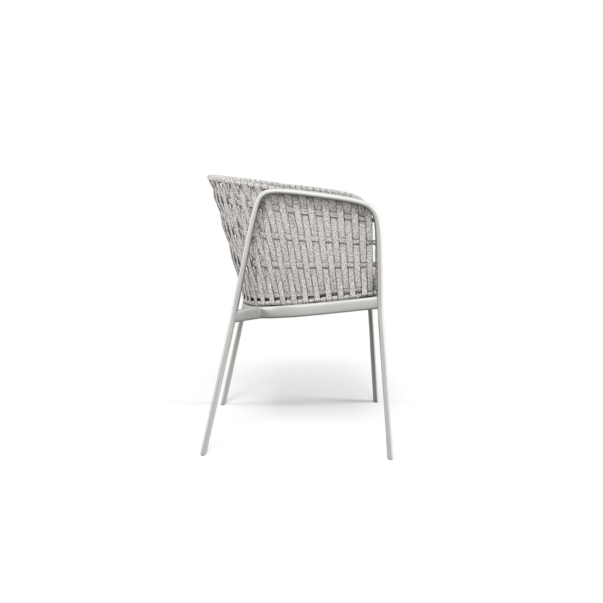 Алюминиевый стул и плоский плетеный Канат emu ARCH-00151224 - Вид №2