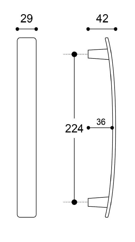 Britannium мост мебельная ручка GIARA ART DESIGN-BRONZE DUNE ARCH-00028989 - Вид №8