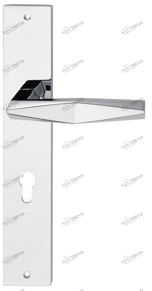 LINEA CALI' Ручка из хромированной латуни на пластине Prisma sun-id-1511847