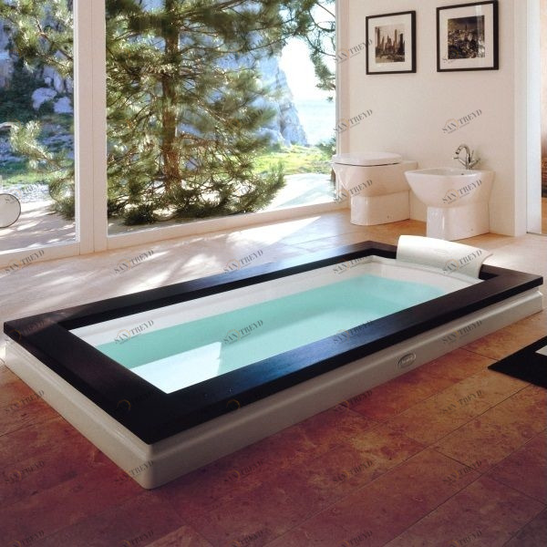 Ванна встроенная без гидромассажа Aura Uno Design 9450-076 Jacuzzi 9450076