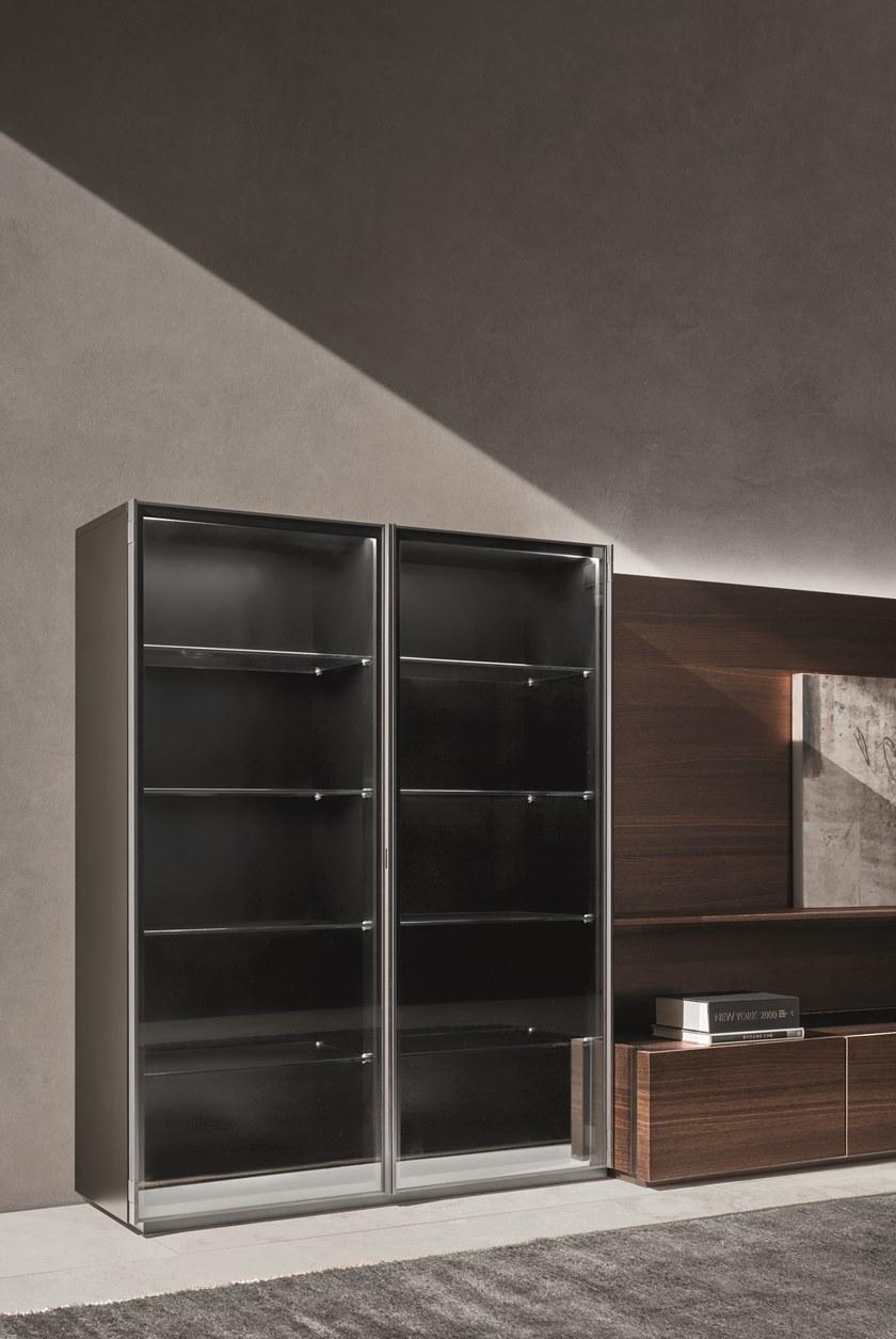 ZANETTE Лакированная стенка для хранения из дуба с подставкой под телевизор Day moove sun-id-1497187 - Вид №2