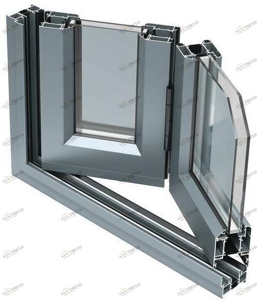 ALUK Group Складная дверь в патио с термическим разделением из алюминия sun-id-1459716