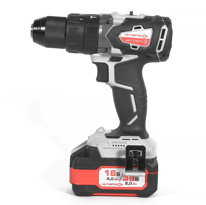 Дрель-шуруповерт Интерскол ДАУ-13/36В 70 9150388 STDN-0011526 - Вид №1