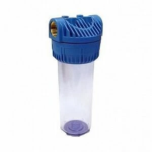 Корпус Гейзер AQUA 10" 1  прозрачный для холодной воды